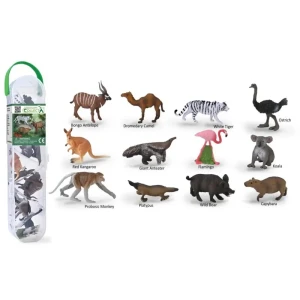 COLLECTA A1219 BOX Z DZIKIMI MINI ZWIERZĘTAMI - ZESTAW 3