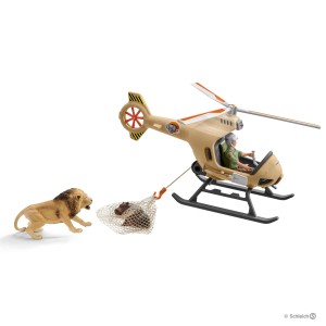 Schleich ŚMIGŁOWIEC DO RATOWANIA ZWIERZĄT (Schleich 42476)