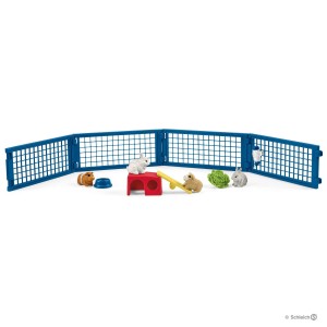 Schleich  ZAGRODA DLA KRÓLIKÓW I ŚWINEK MORSKICH (Schleich 42500)