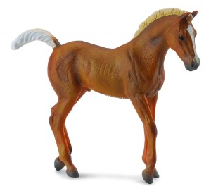 COLLECTA 88451 ŹREBIĘ TENNESSEE WALKING HORSE  KASZTANOWATE SPACERUJĄCE M / TENNESSEE WALKING HORSE FOAL CHESTNUT