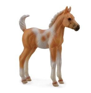 COLLECTA 88669 ŹREBIĘ SROKATE PALOMINO STOJĄCE M / PINTO FOAL STANDING PALOMINO
