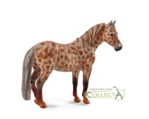 COLLECTA 88750 KUC BRITISH SPOTTED PONY MAŚCI KASZTANOWATO-TARANTOWATEJ KLACZ XL / BRITISH SPOTTED PONY MARE CHETSNUT LEPARD