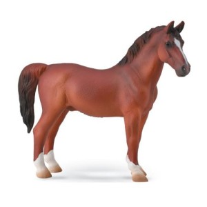 COLLECTA 88915 KOŃ HACKNEY OGIER MAŚCI KASZTANOWATEJ XL / HACKNEY STALLION