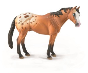 COLLECTA 88933 OGIER APPALOOSE JASNOBRĄZOWY XL / LIGHT BROWN APPALOOSA STALLION ( 88933)