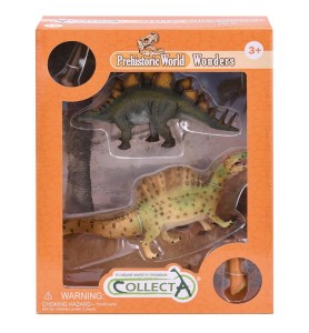 COLLECTA 89876 ZESTAW SPINOZAUR I STEGOZAUR