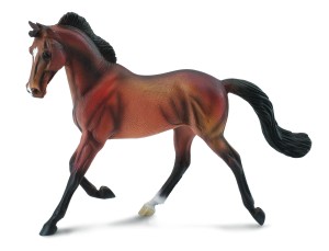 COLLECTA 88477 KLACZ PEŁNEJ KRWI ANGIELSKIEJ GNIADA XL /  THOROUGHBRED MARE BAY
