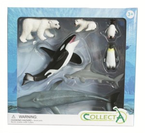 COLLECTA 84074 ZESTAW 7 ZWIERZĄT MORSKICH W OPAKOWANIU