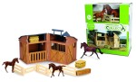 COLLECTA 89695 STAJNIA Z KOŃMI I AKCESORIAMI