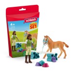 Schleich Zestaw do tresury koni ze źrebakiem rasy tennessee walker Horse Club (Schleich 42756)
