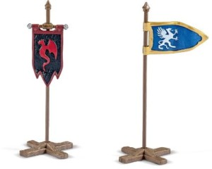 Schleich Zestaw chorągwi (Schleich 42149)